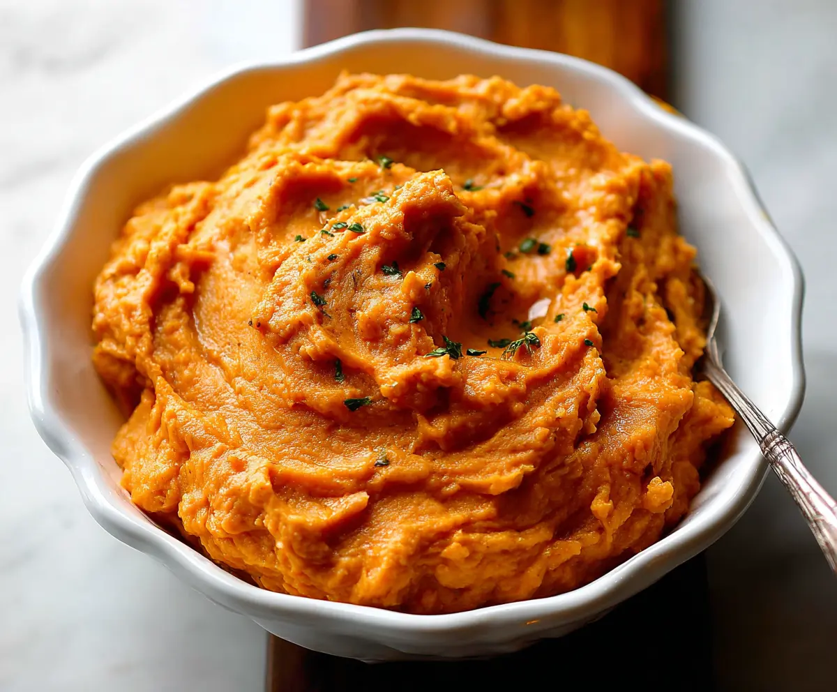 Chipotle Mashed Sweet Potatoes Recipe
