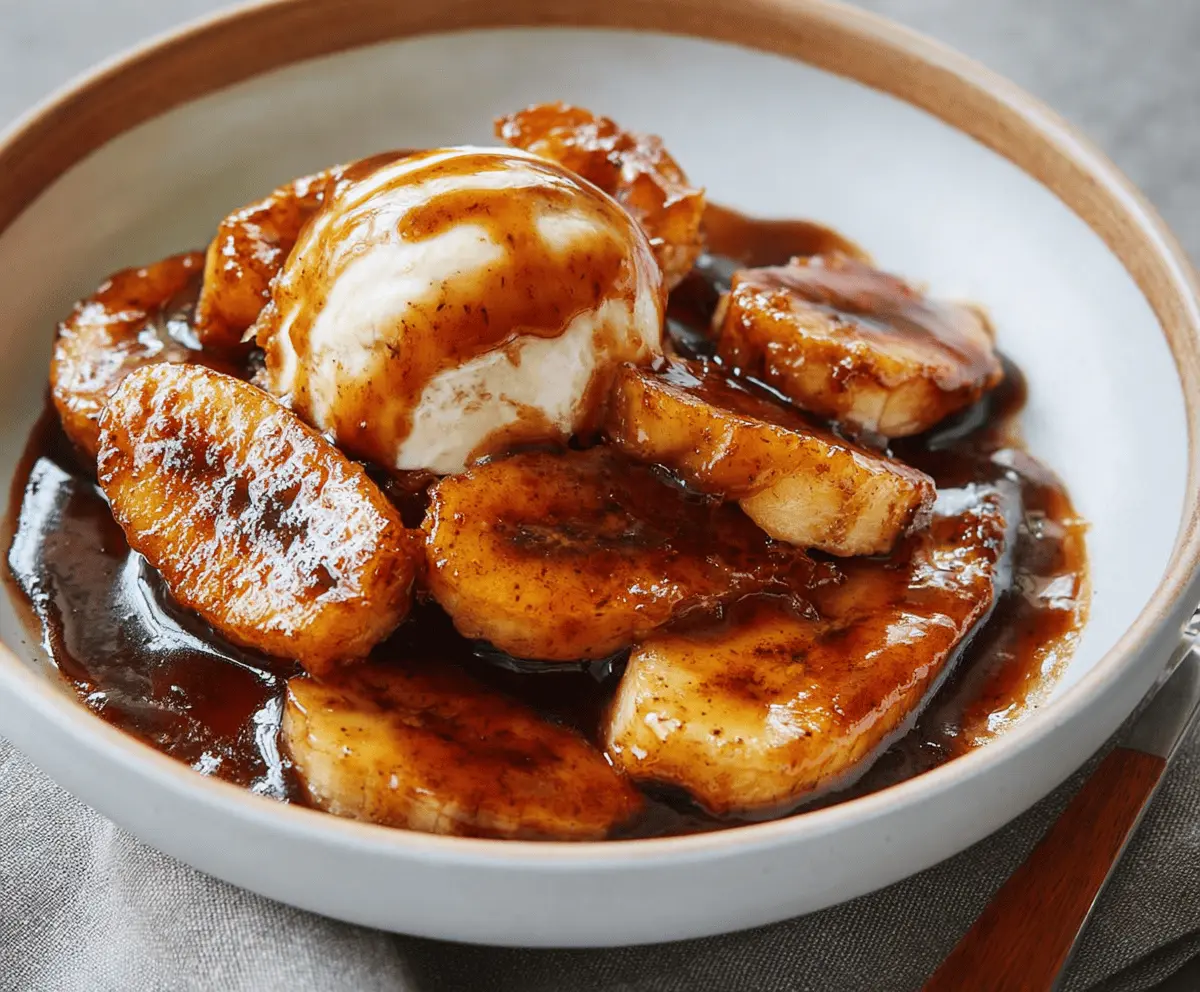 Dairy-Free Bananas Foster