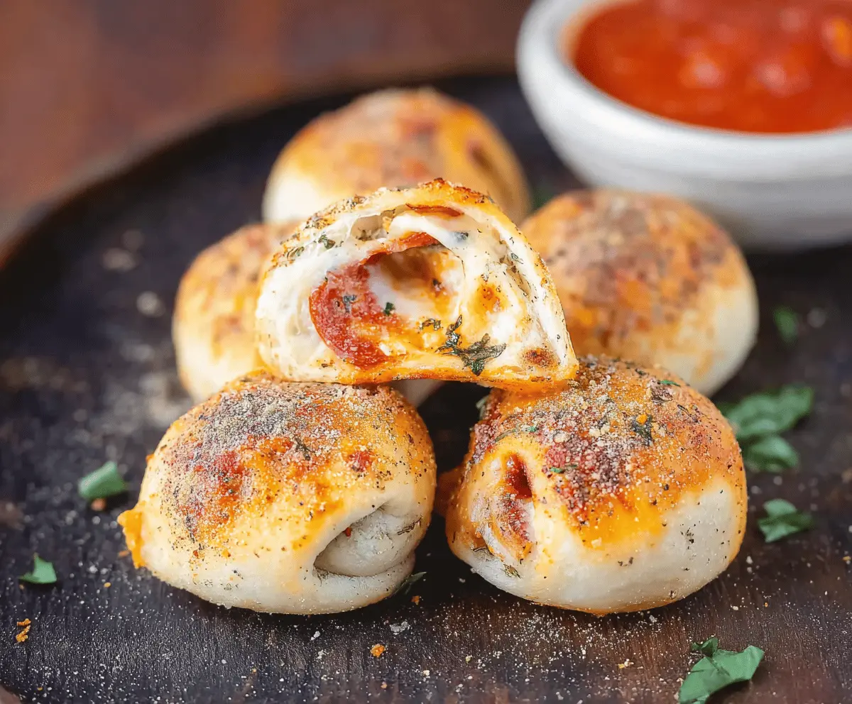 Stuffed Pizza Rolls