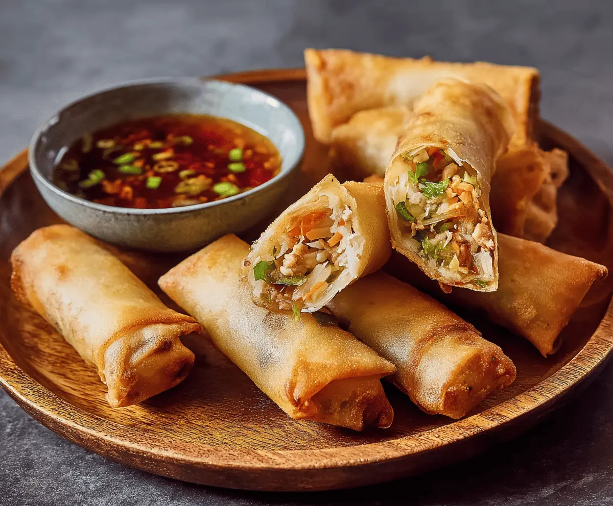 Traditional Filipino Lumpia