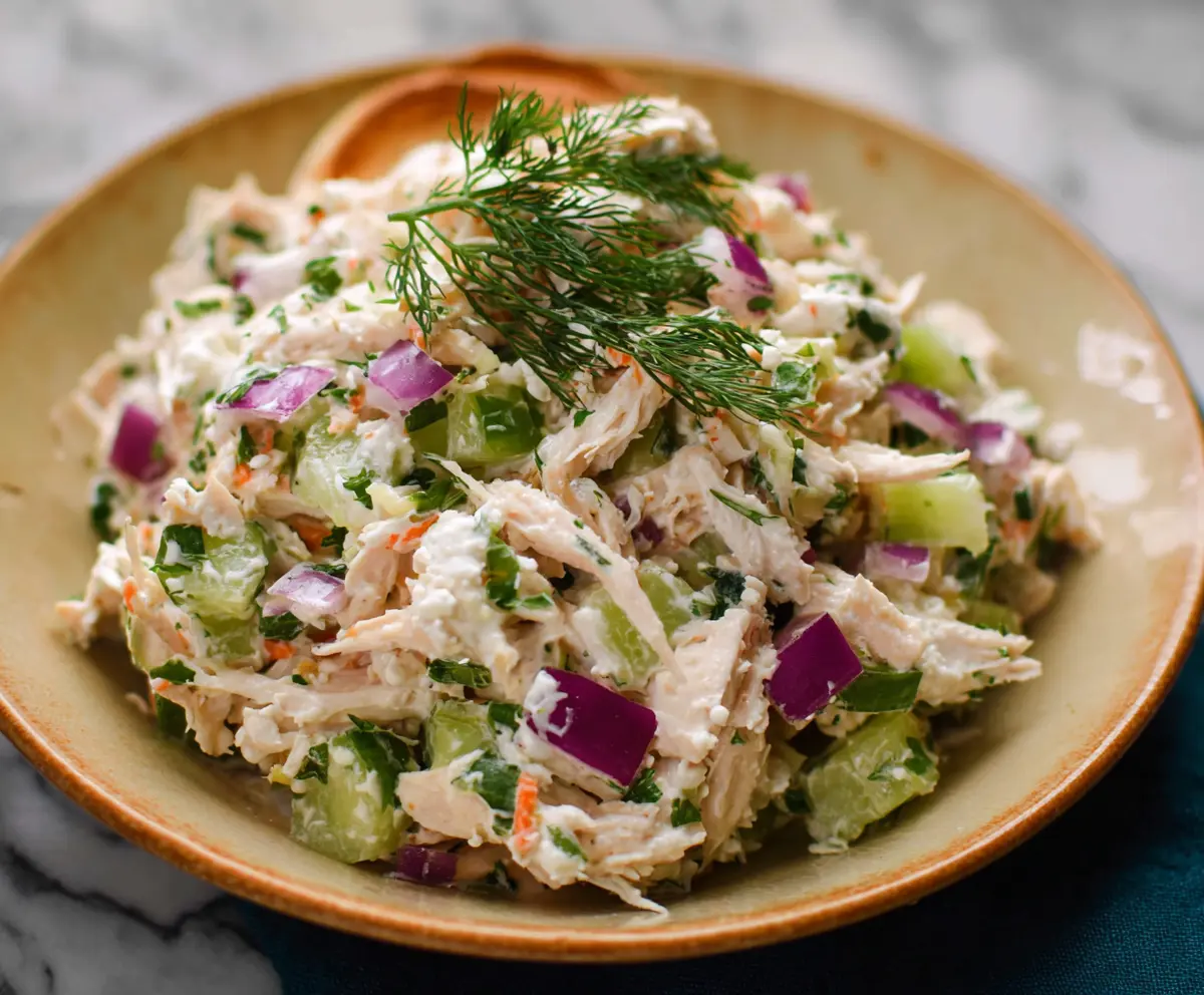 Cottage Cheese Chicken Salad