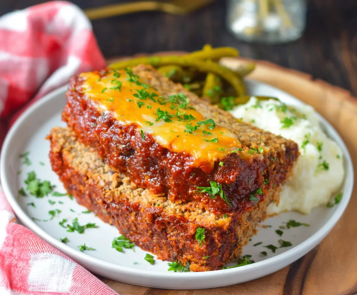 Crockpot Sloppy Joe Meatloaf