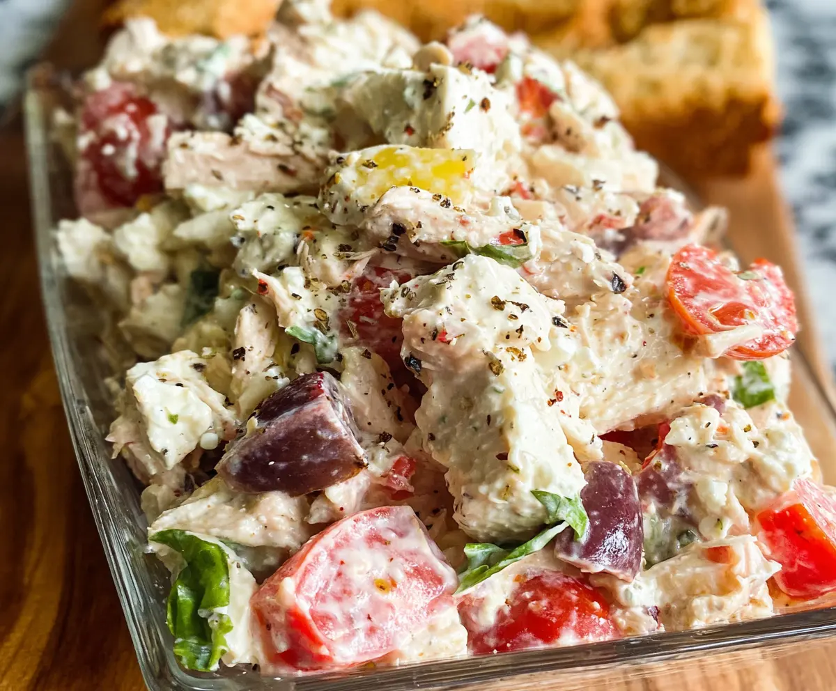 Italian Grinder Chicken Salad