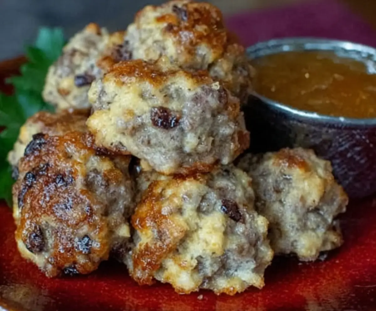 Maple Sausage Balls