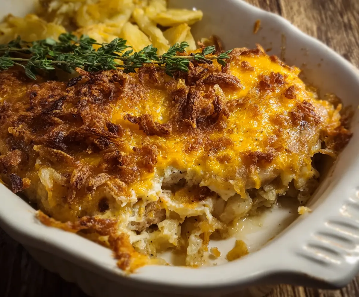 Pork Chop Potato Casserole