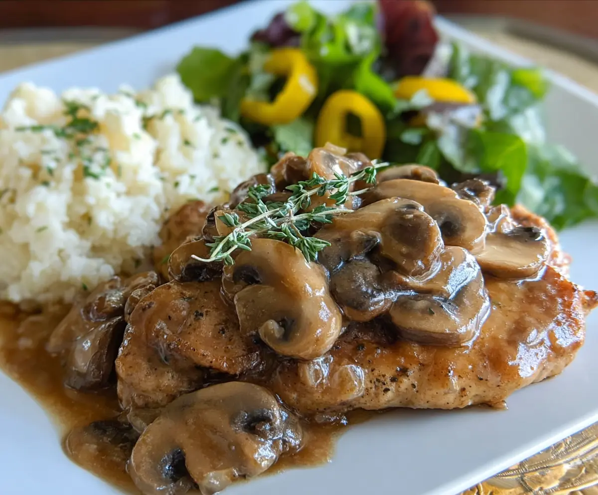 Pork Marsala