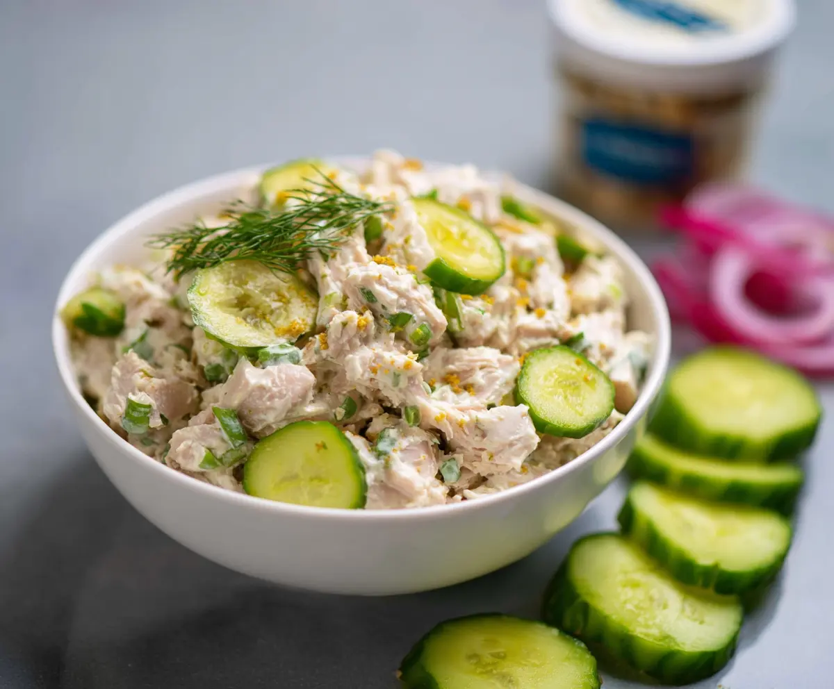 Protein Pickle Tuna Salad Recipe