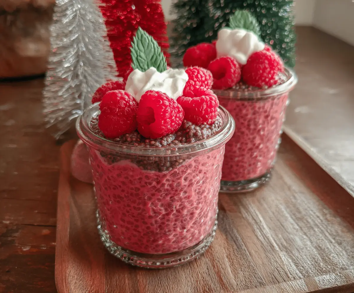 Raspberry Chia Seed Pudding