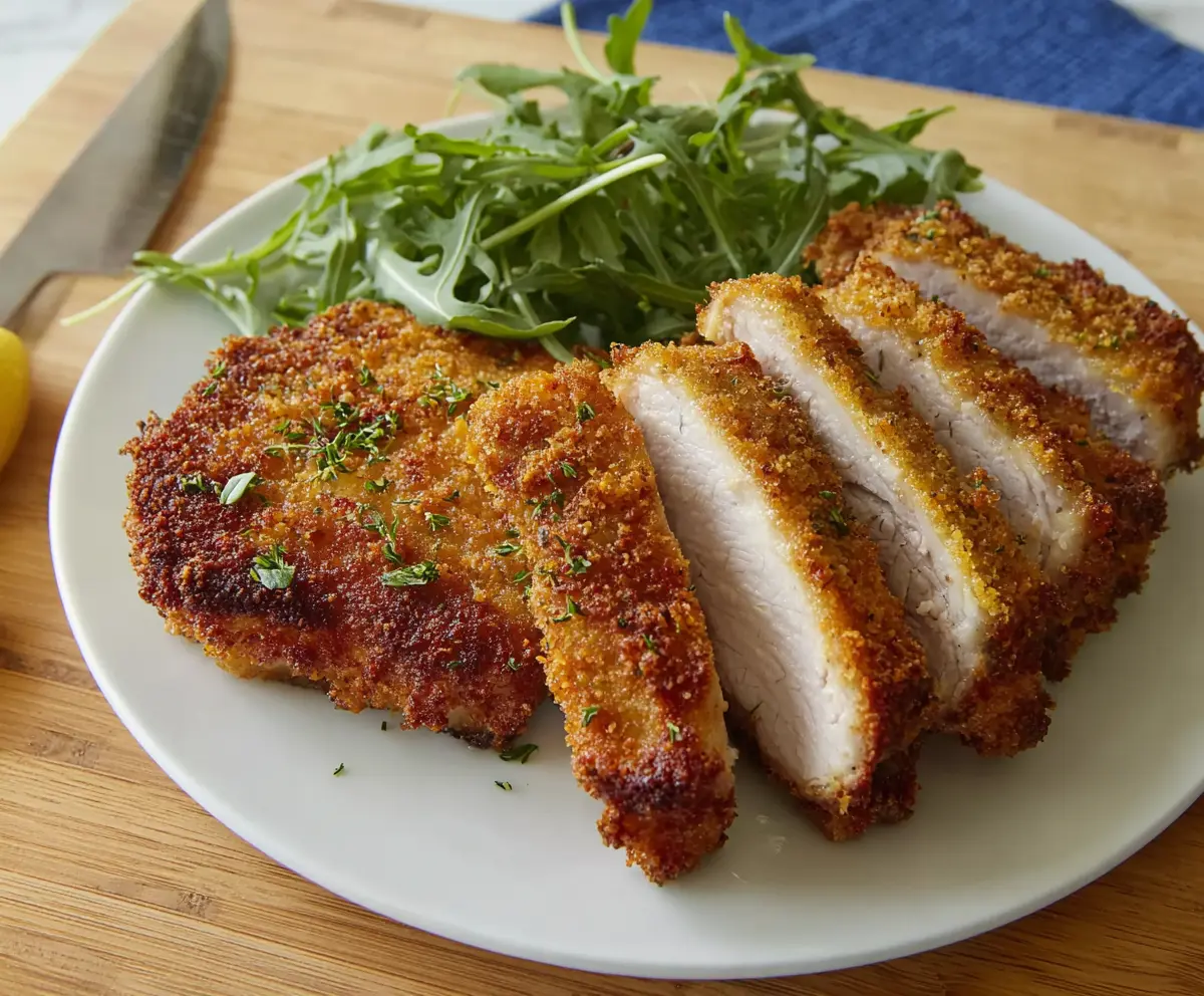 Breaded Air Fryer Pork Chops