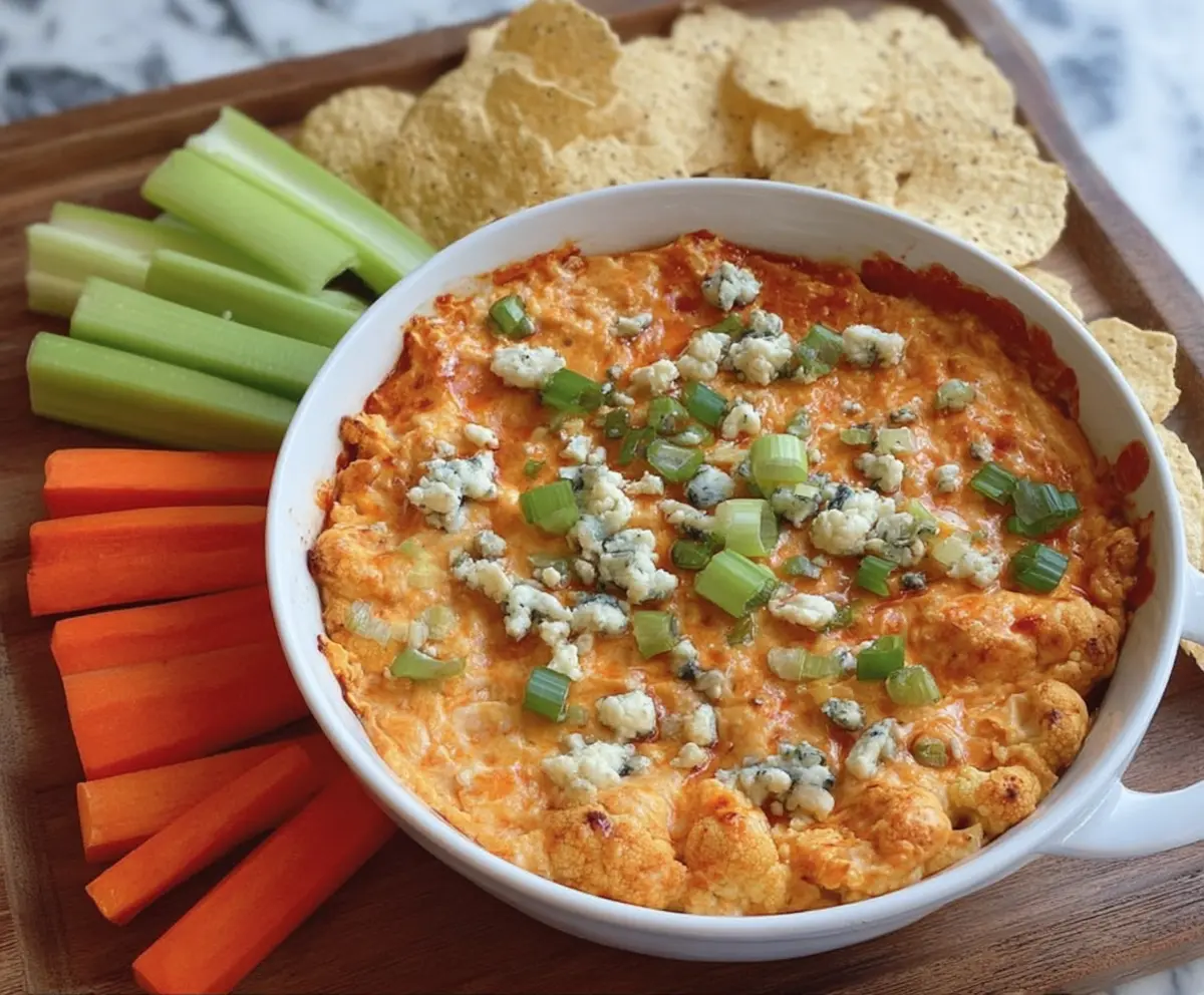 Buffalo Cauliflower Dip