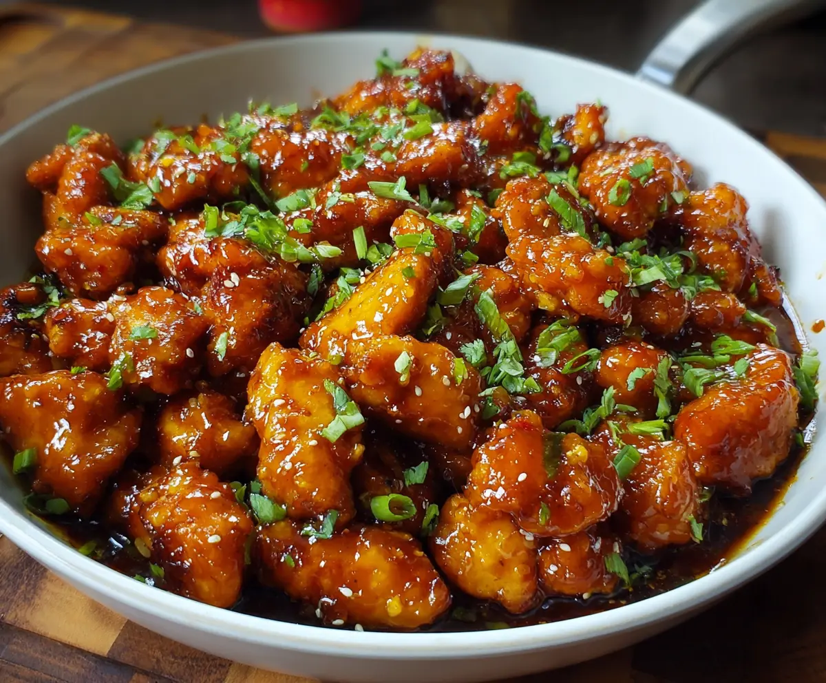 Chinese Honey Garlic Chicken