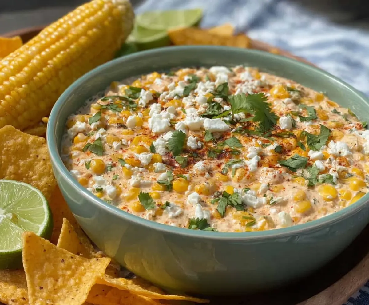Creamy Chipotle Corn Dip