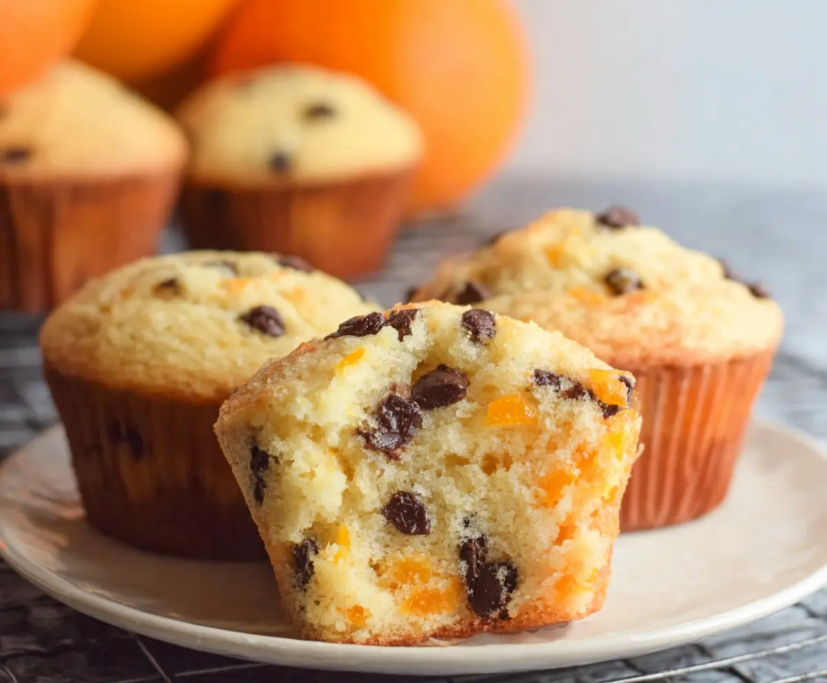 Orange Chocolate Chip Muffins
