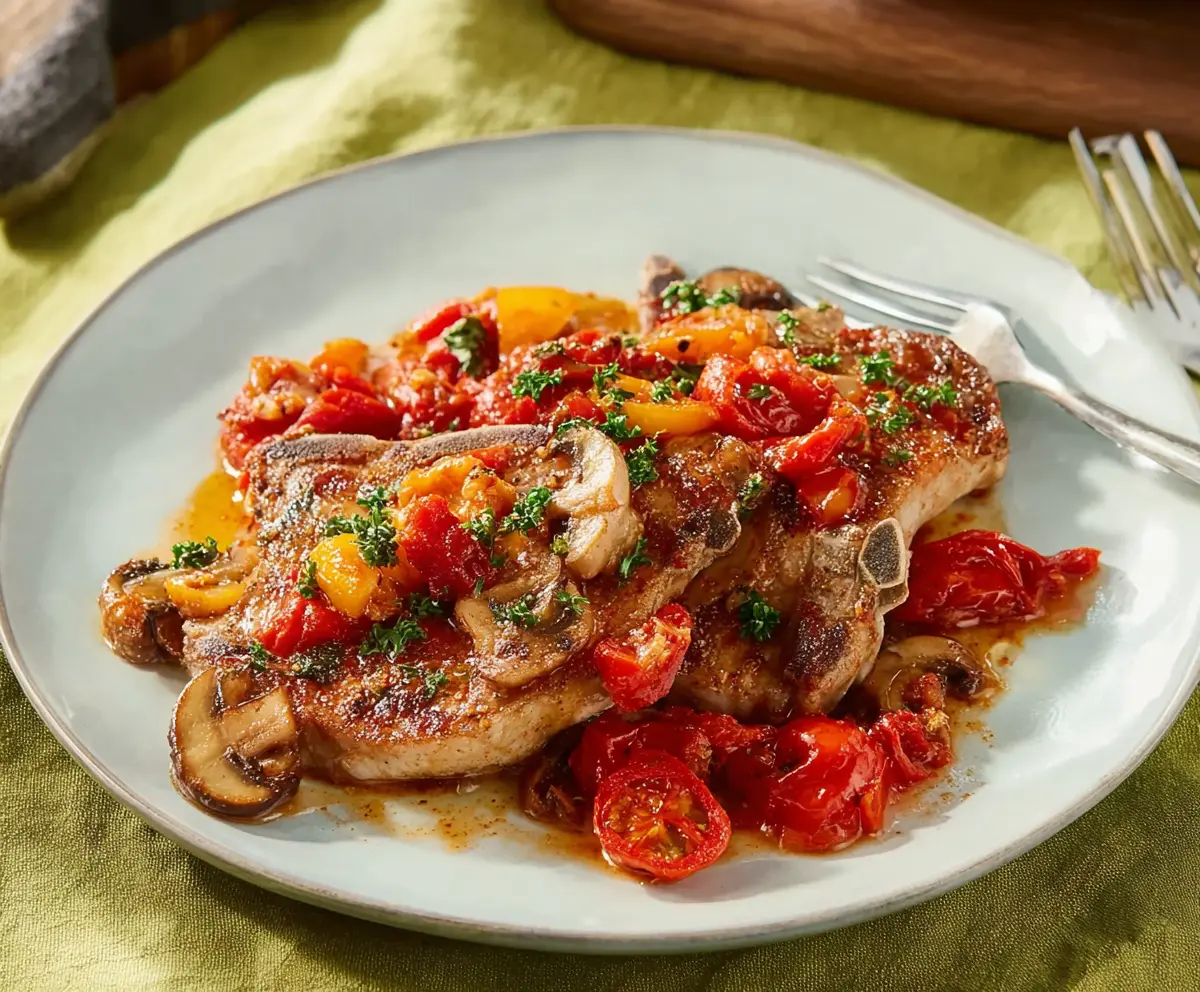 Pork Chops Italiano