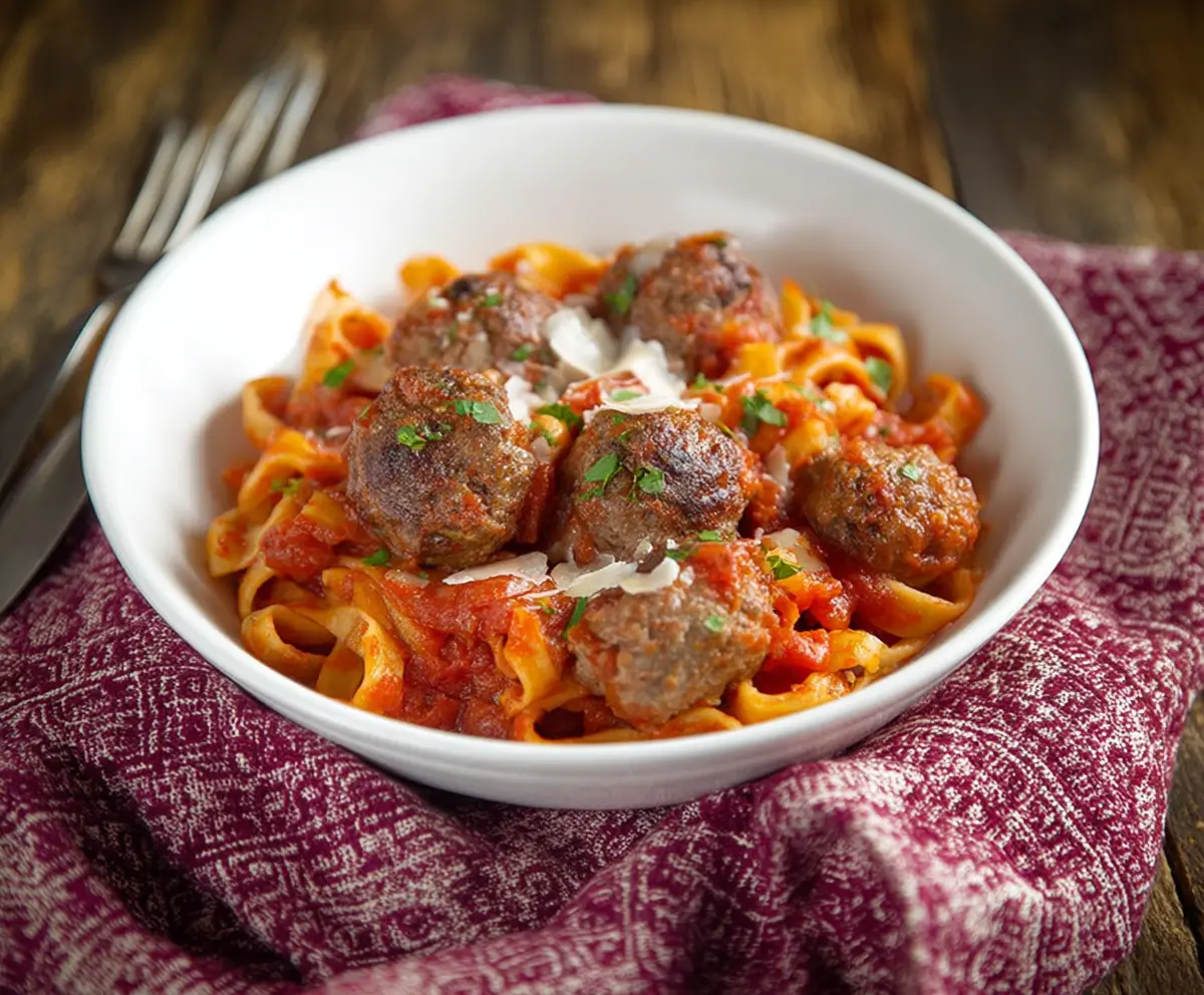 Pasta with Meatballs