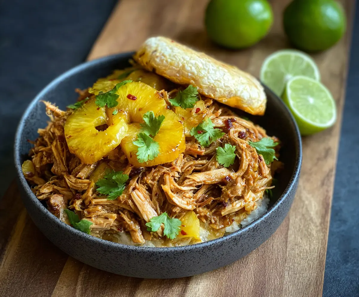Pineapple Thai Pulled Pork