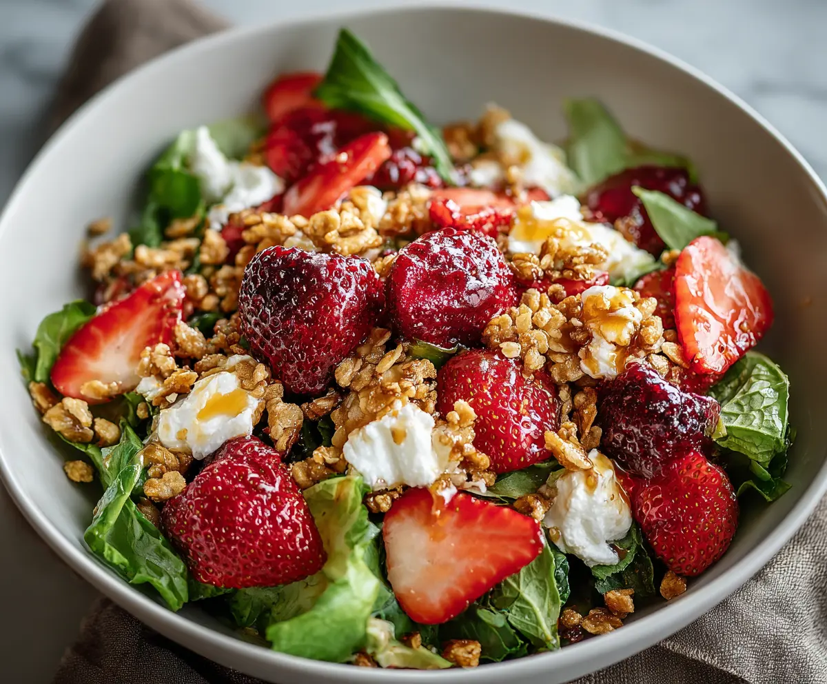 Strawberry Crunch Salad