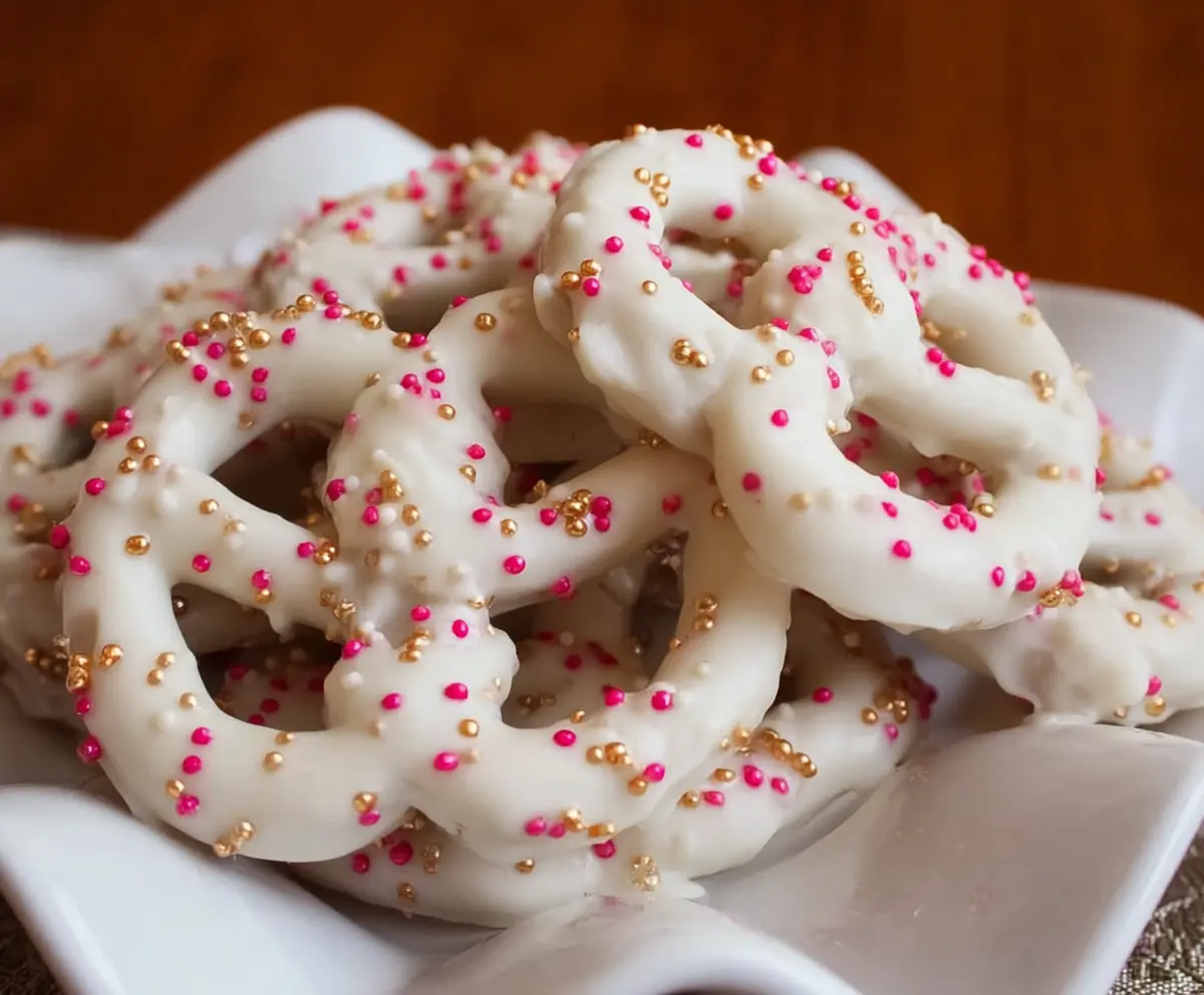 White Chocolate Pretzels