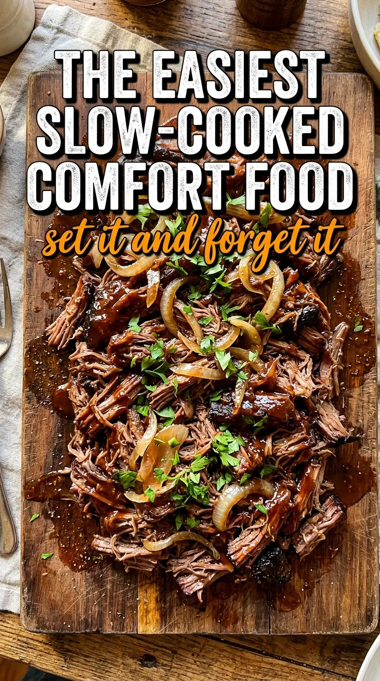 Crockpot Coca-Cola Brisket tender tangy slow-cooked