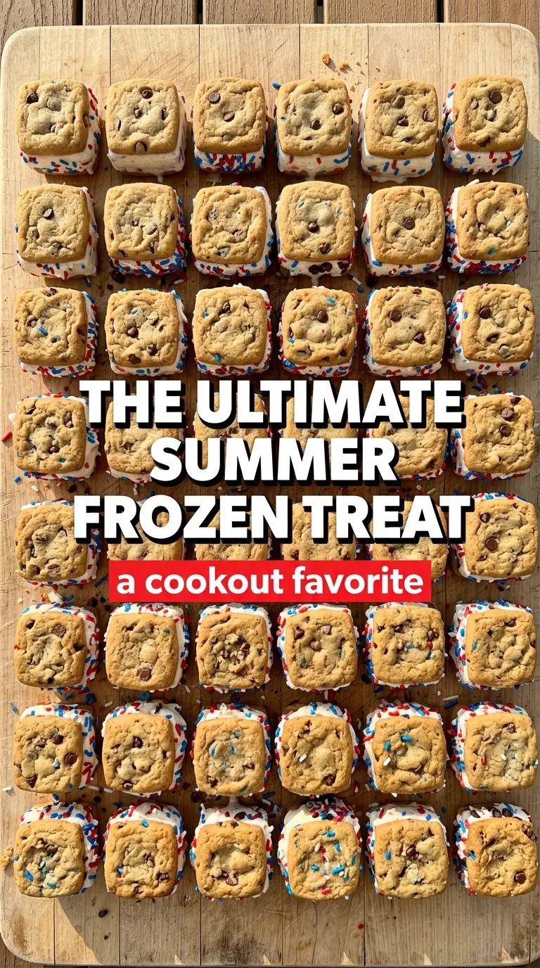 patriotic ice cream sandwiches