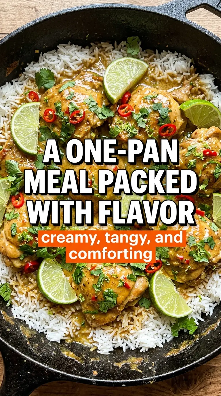 Thai Coconut Lime Chicken
