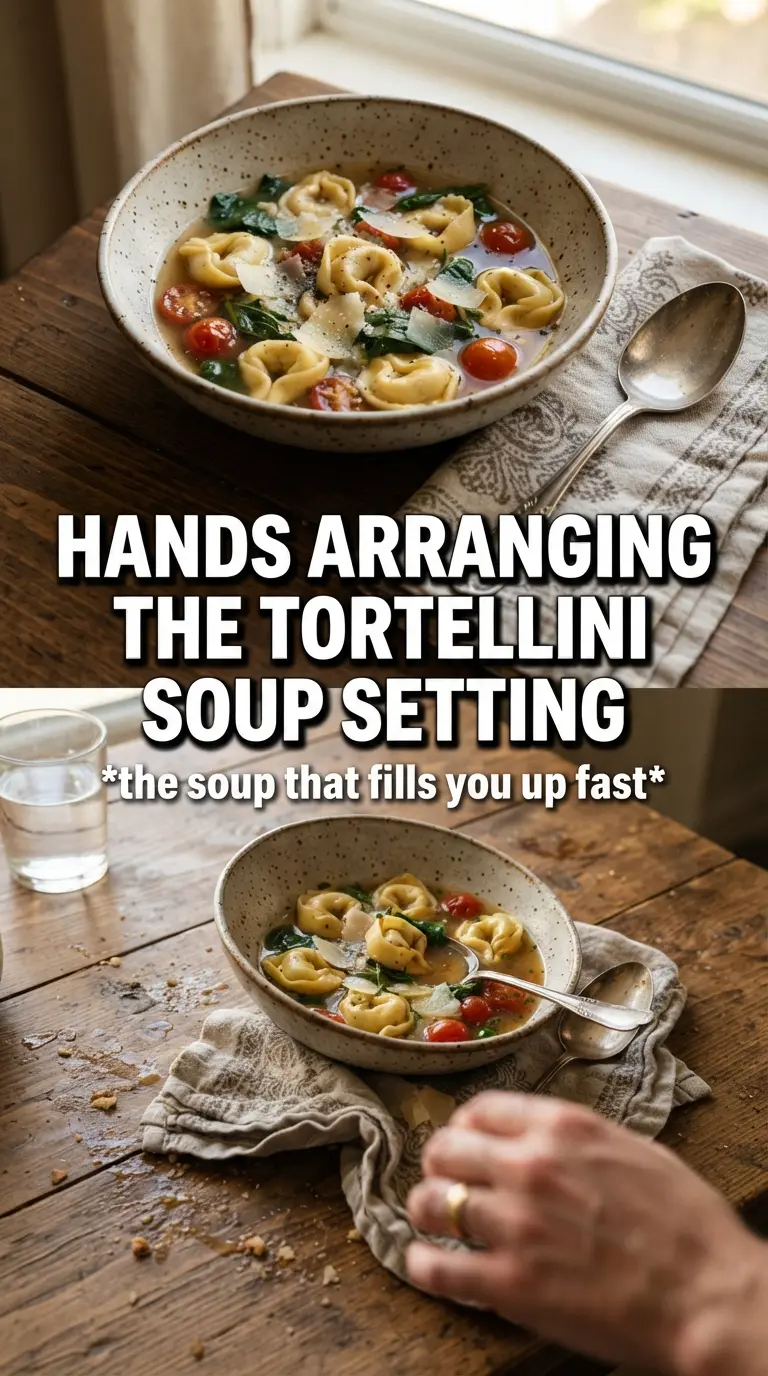 Creamy Tortellini Soup creamy brothy comforting