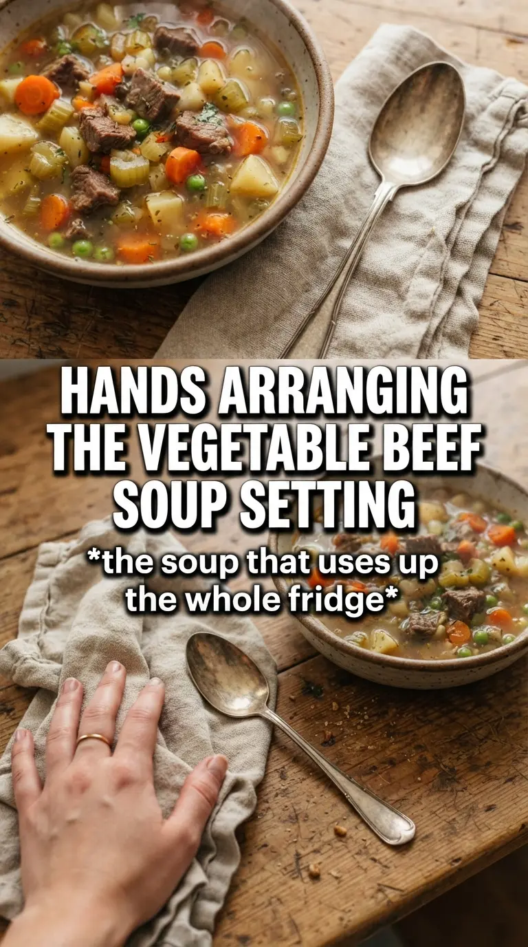 Vegetable Beef Soup rich broth tender vegetables